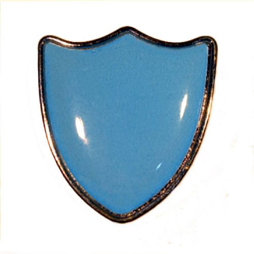 Sky Blue shield badge